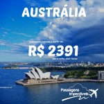 Passagens para a Austrália – SYDNEY e BRISBANE a partir de R$ 2.391 ida e volta! Trechos para novembro/2014!