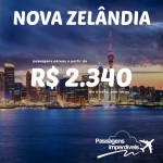 IMPERDÍVEL!!! Promoção de passagens para a <b>NOVA ZELÂNDIA</b>!!! A partir de R$ 2.340, ida e volta!!!