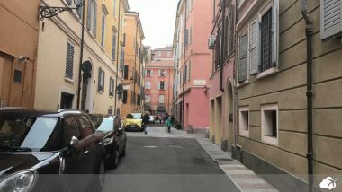 ruas de módena na itália