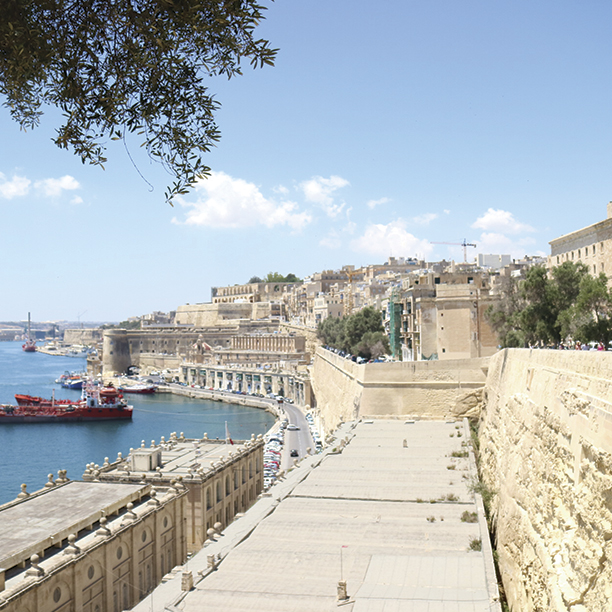 Ruas das ilhas de Malta