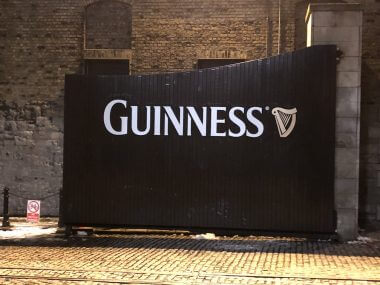 Fachada da Guinness