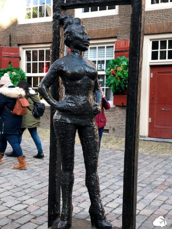 estatua profissional do sexo amsterdam