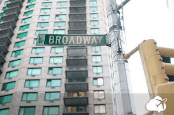 Teatros na Broadway em Nova York