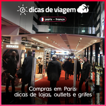 Compras em Paris: dicas de lojas, outlets e grifes
