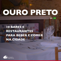 10 bares e restaurantes para beber e comer em Ouro Preto