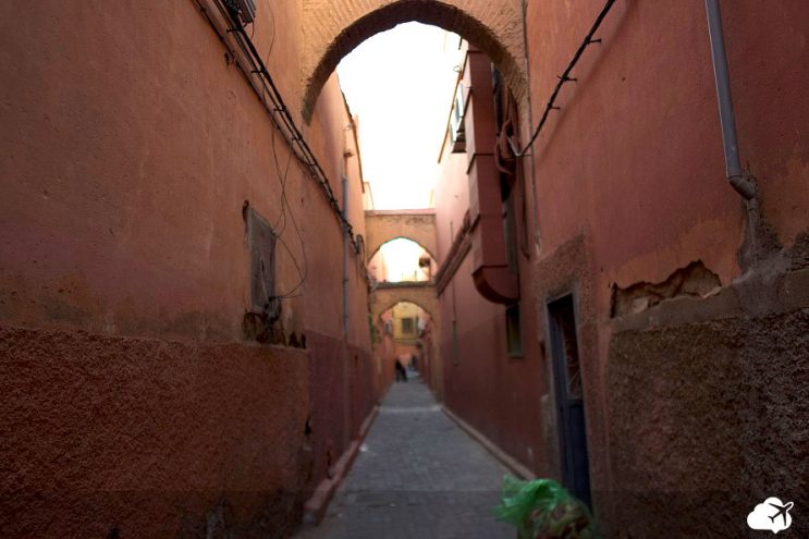 rua na medina marrocos