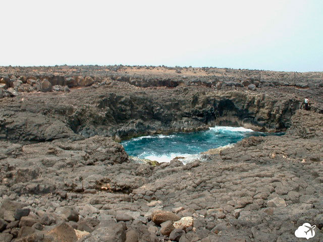 buracona, na Ilha do Sal