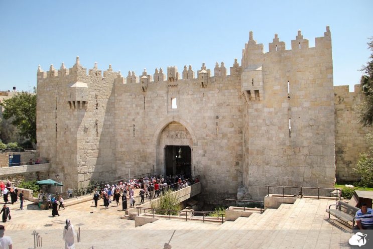 portal da cidade antiga em jerusalem
