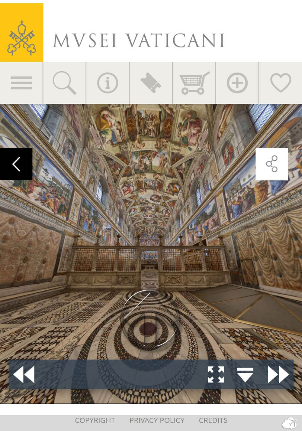 tour virtual museu do vaticano