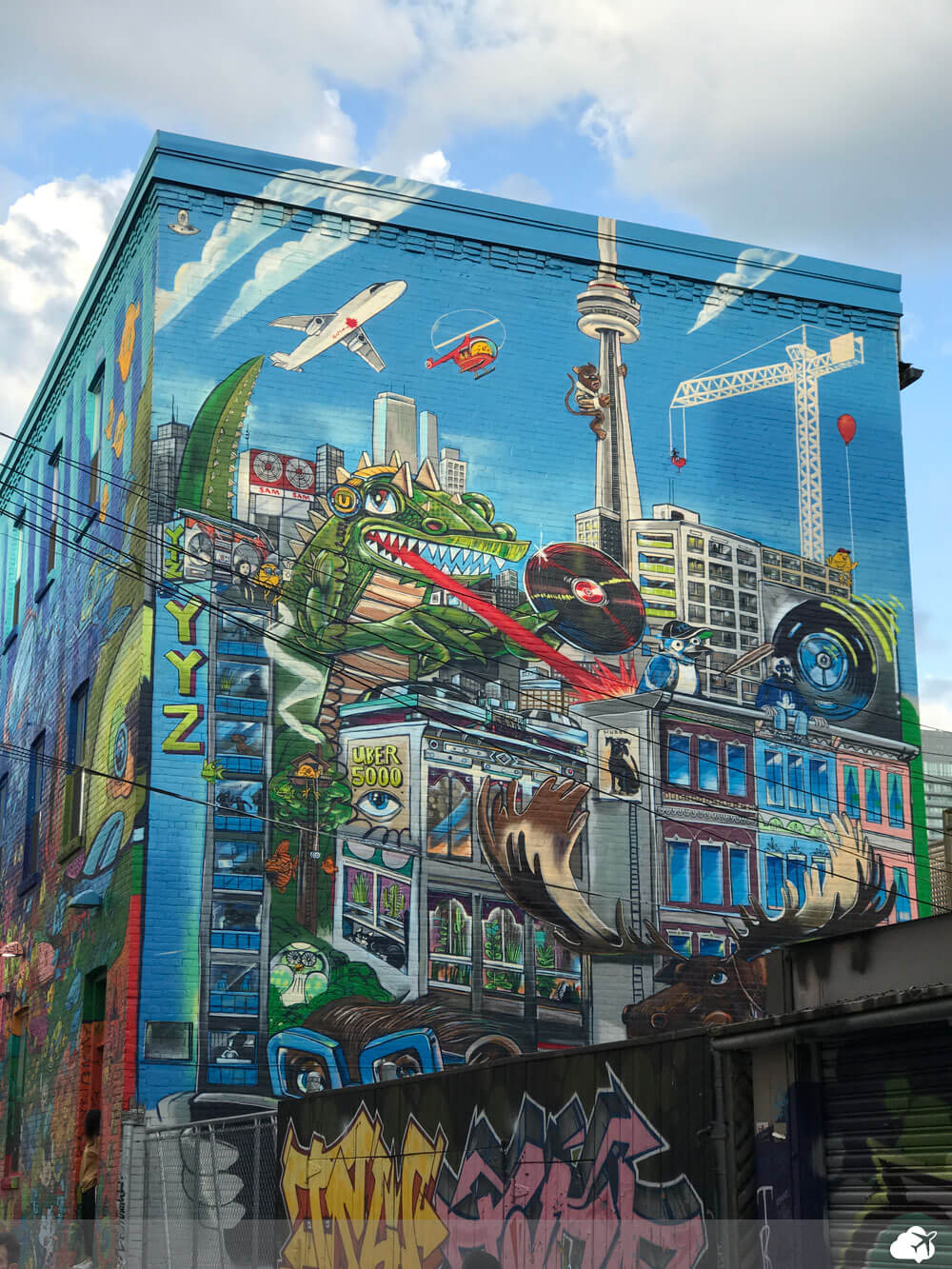 graffiti alley toronto canada