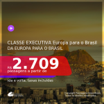 Muito bom! Da Europa para o Brasil, em CLASSE EXECUTIVA! De Budapeste para SP, com datas até 2021, a partir de R$ 2.709, ida e volta, c/ taxas!