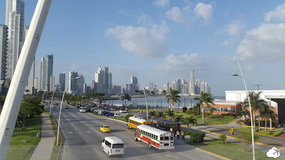 vista panorâmica da cidade do panama
