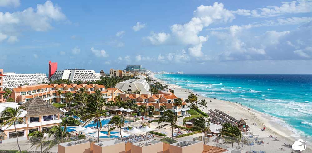hoteis e praias em Cancun