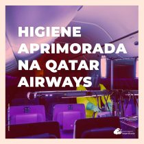 Qatar Airways adiciona nova tecnologia para higienizar aeronaves